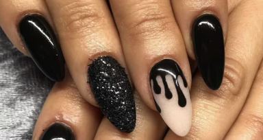 Top 20 Ideas for Black Halloween Almond Nails: Stunning, Spooky, and Stylish